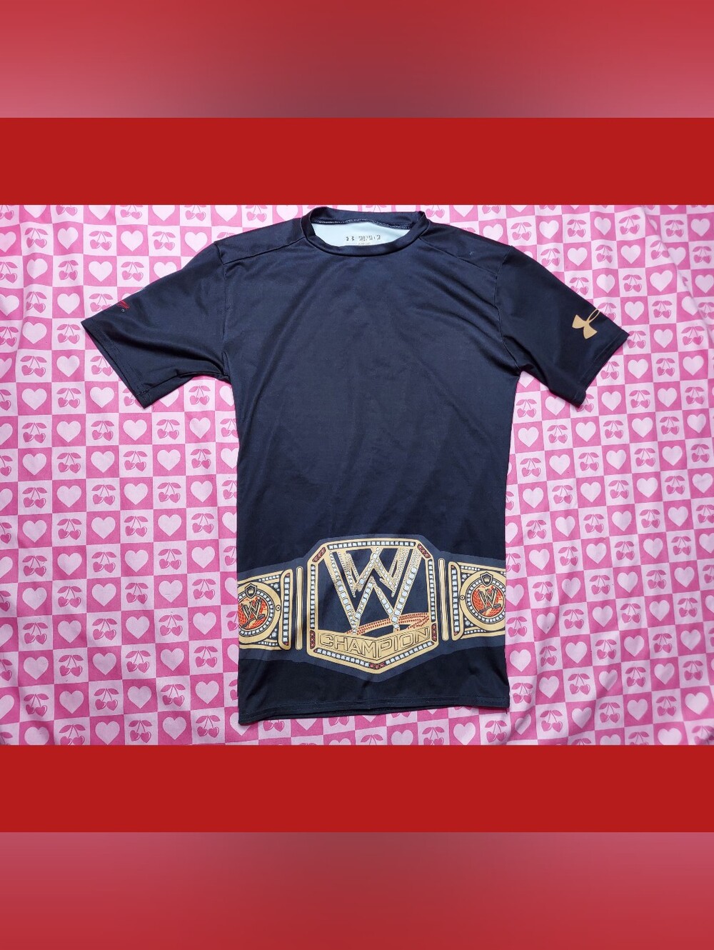 UNDER ARMOUR WWE Championship Belt Compression Shirt
